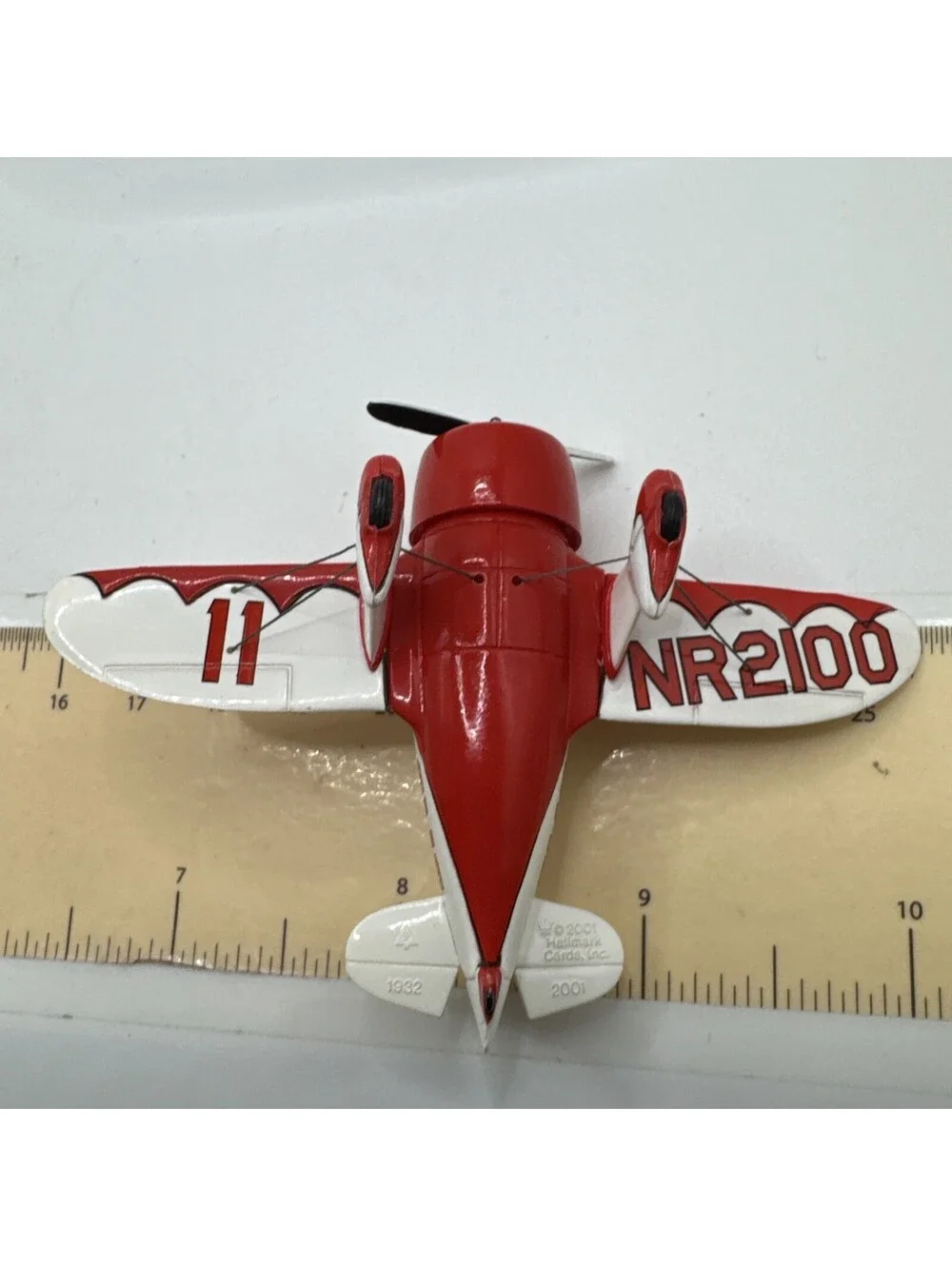 Hallmark Keepsake Ornament Gee Bee R-1 Super Sportster Sky's the Limit 2001